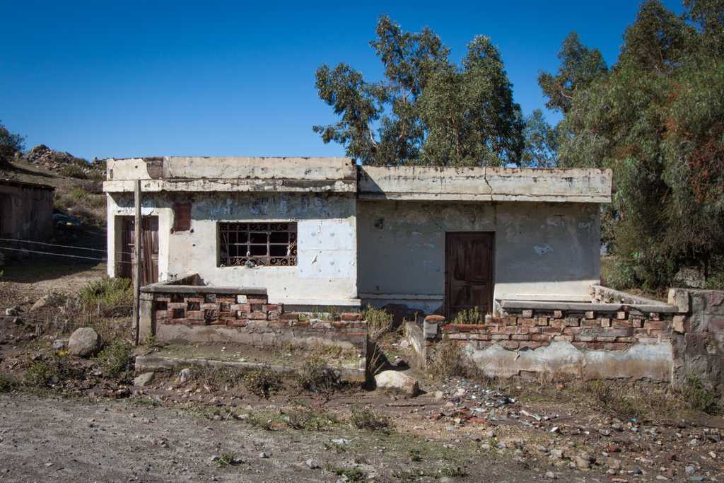 Typical housing in the village