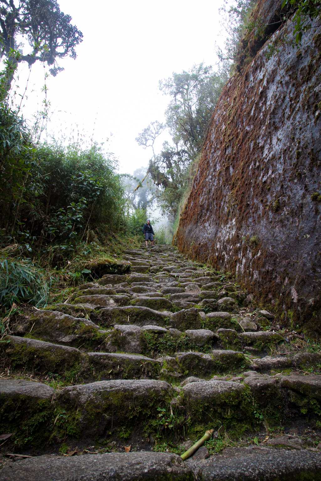 Steep descent on day three