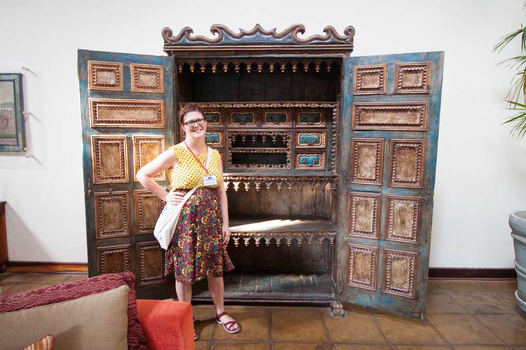 and 400 year old ornate furniture like this