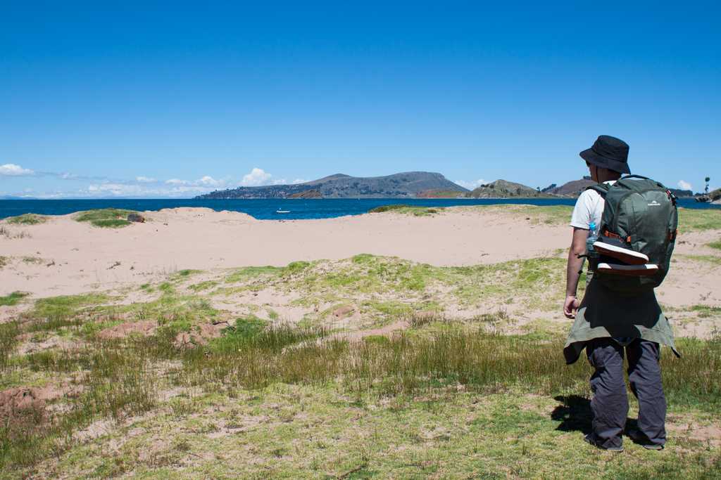 Confused at how a beach can be 3800m above sea level